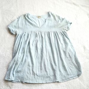 Light Blue Swing Dress Sz L